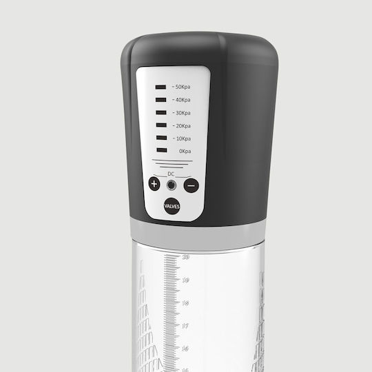 Electric Penis Pump Lcd Screen Sexopolis Male Beginner's Lcd Screen Electric Enhancer Auto Penis Pump Transparent