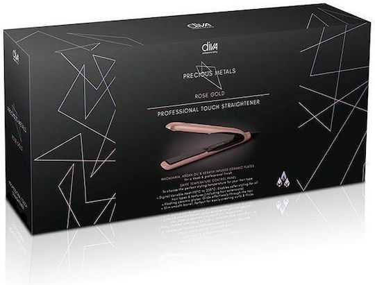 Diva Pro Styling Diva Pro Styling Elite Aztec Πρέσα Μαλλιών με Κεραμικές Πλάκες 50W