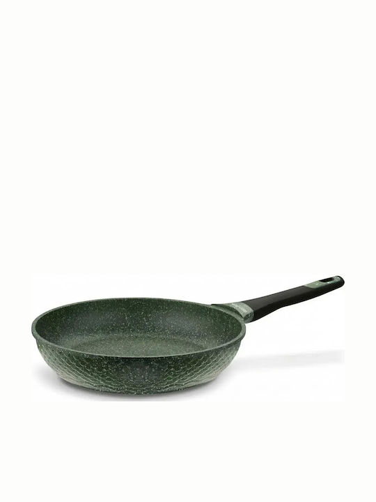 KönigHOFFER Green Husk Тиган от Алуминий с Вътрешно Покритие от Камък 28см