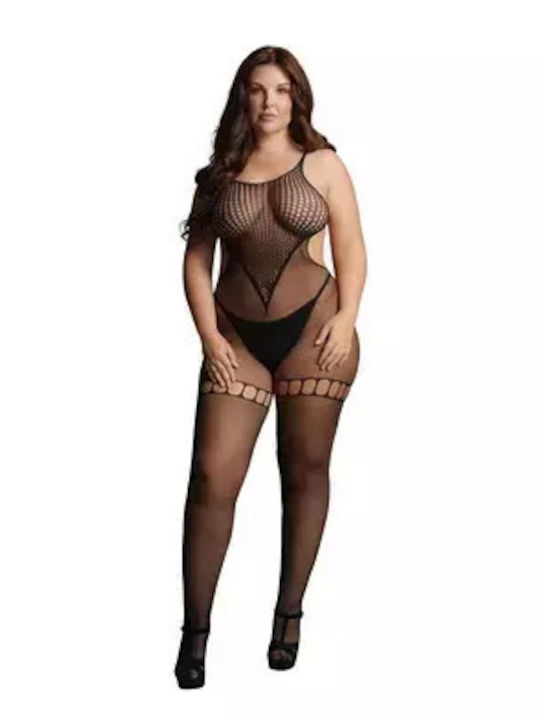 Desire Plus Size Bodystocking Open Sides Crotch