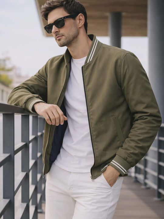 Bomber Jacket Double Sided Blue