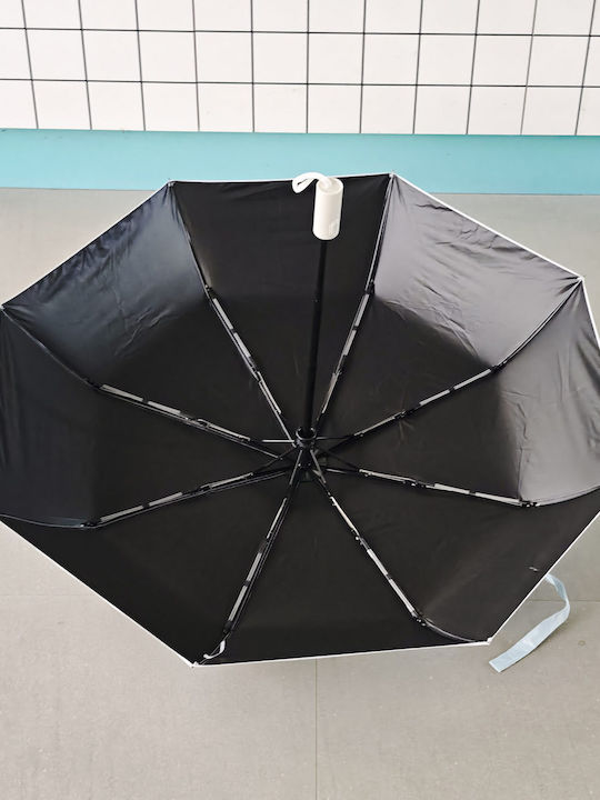 Automatischer Kompakter Regenschirm Blau