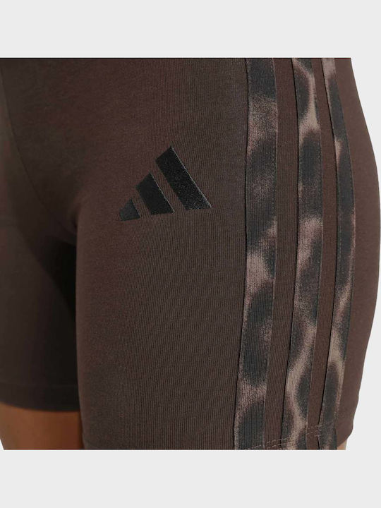 Essentials Damen Leggings Shorts Braune
