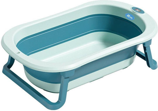 Little Mom Cadă Pliabilă Pentru Bebeluși Cu Termometru Verde