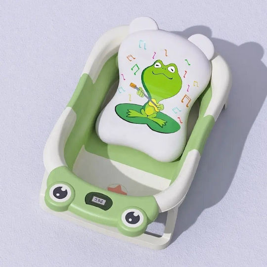 Little Mom Cadă Pliabilă Pentru Bebeluși cu Termometru Verde