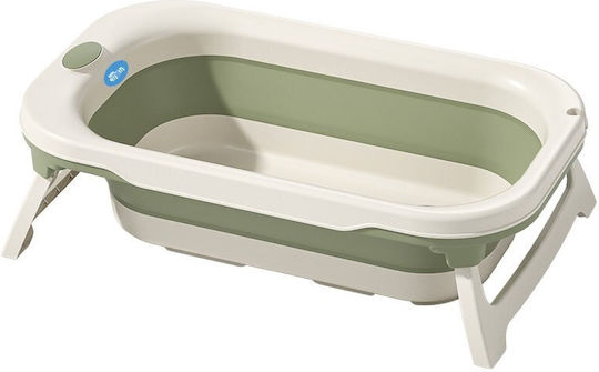 Little Mom Cadă Pliabilă pentru Bebeluși cu Termometru Verde