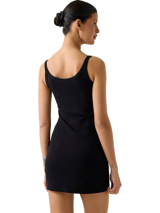 Guess Damenkleid Ganztägig Schwarzes