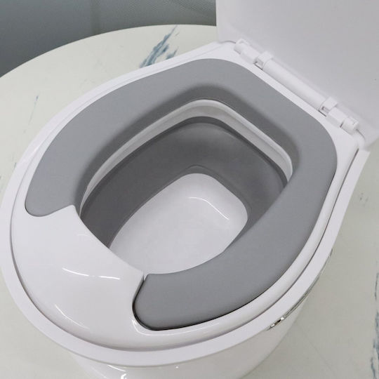 Little Mom Toaletă Pentru Copii cu Capac Alb până la 20kg