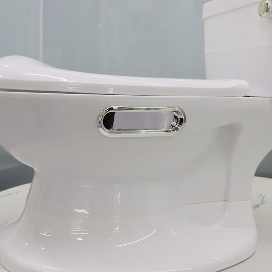 Little Mom Toaletă Pentru Copii cu Capac Alb până la 20kg