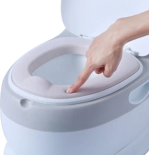 Little Mom Toaletă Pentru Copii cu Sunete și Capac Albastru