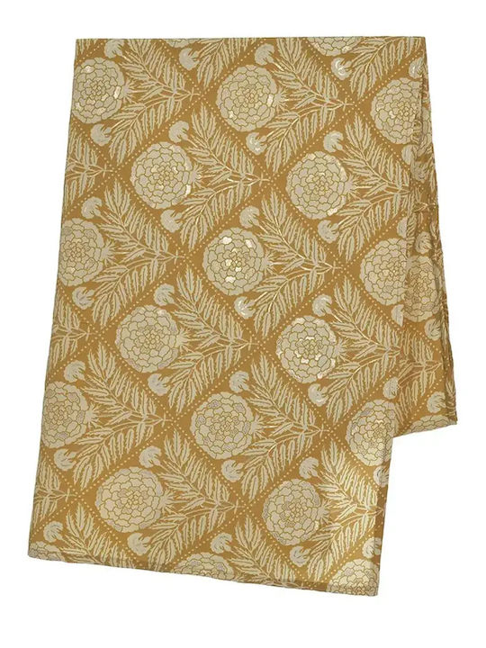 Ble Resort Collection Γυναικείο Φουλάρι Κίτρινο