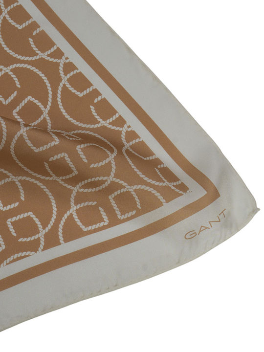 Gant Damen Seiden Schal Beige