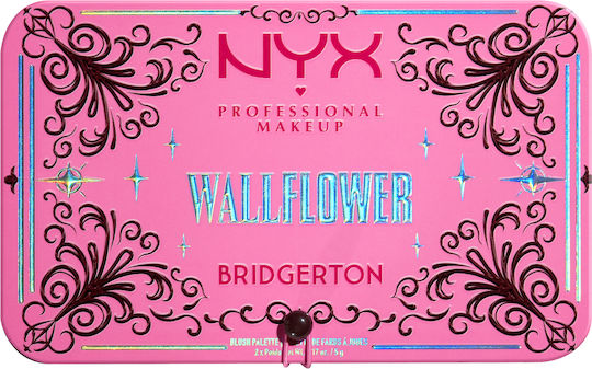 NYX Professional Makeup Палитра с Руж Bridgerton Royal Wallflower 5гр