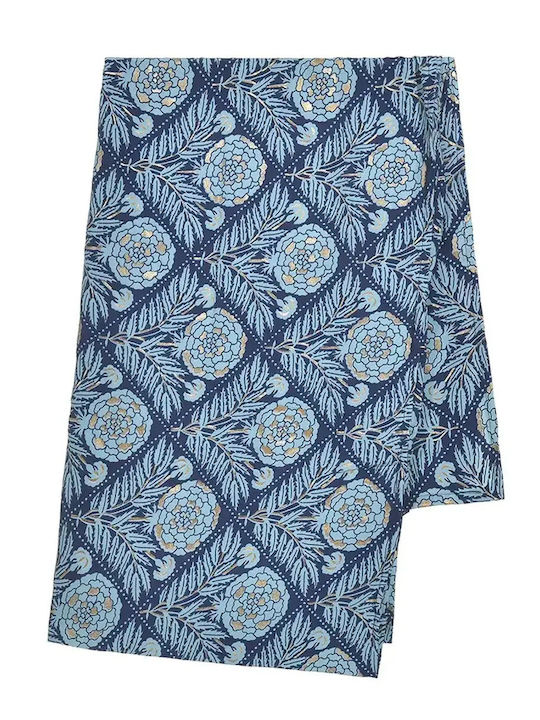 Ble Resort Collection Γυναικείο Φουλάρι Μπλε