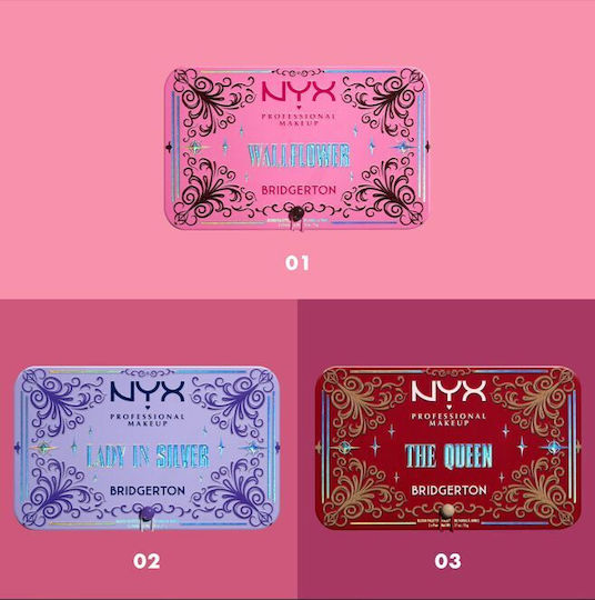 NYX Professional Makeup Палитра с Руж Bridgerton Royal Wallflower 5гр