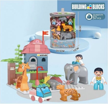 Lazarid Building Blocks 57 Pieces