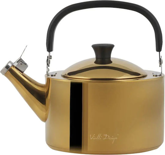 Vialli Design Кетъл Неръждаем Сив 1500ml