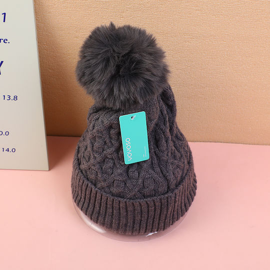 Beanie Unisex Căciulă Tricotată Gri