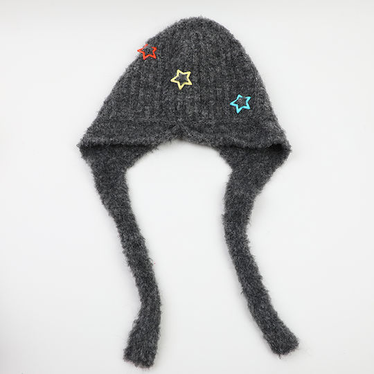 Unisex Beanie Knitted Hat in Black Color
