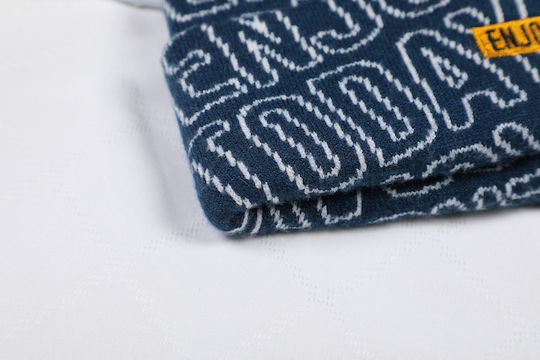 Beanie Unisex Σκούφος Πλεκτός σε Μπλε χρώμα