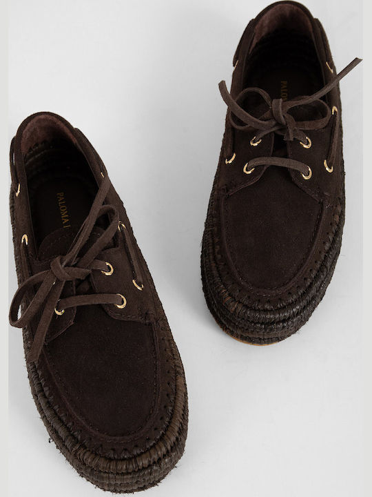 Γυναικεία Loafers σε Καφέ Χρώμα