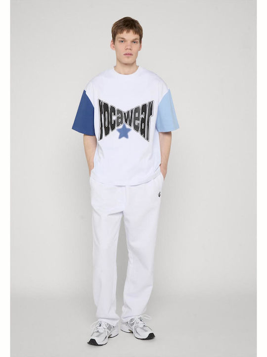 T-shirt Brightwhite/truenavy/brunnerablue RWTS116-21415