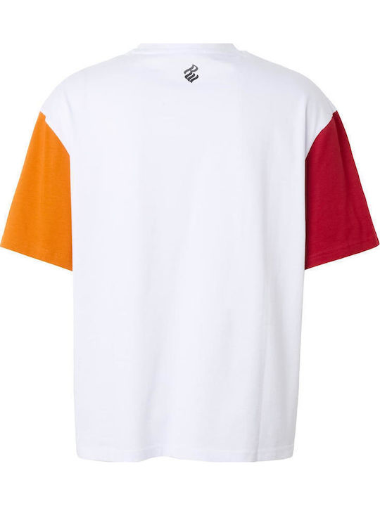 T-shirt Brightwhite/reddahlia/hawaiiansunset RWTS116-21414