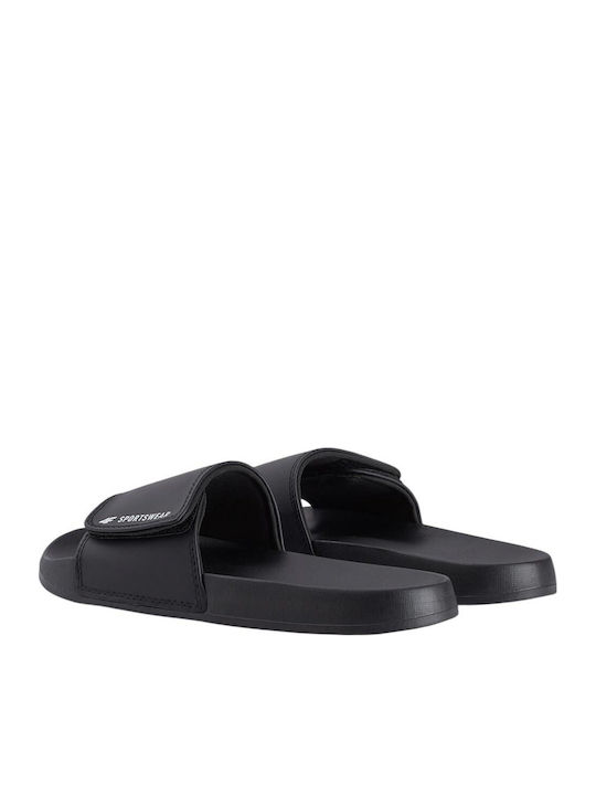 Men's Black Slides