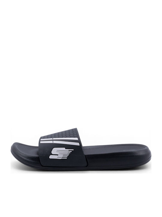 Men's Black Slides