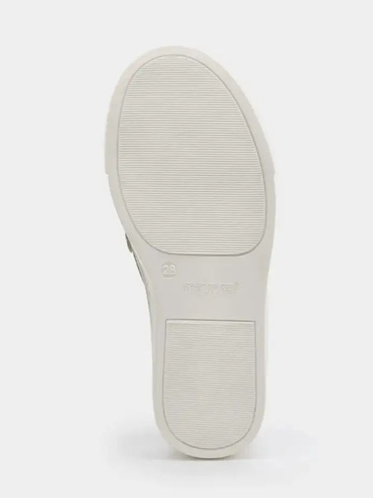 Leather Kids Moccasins Beige