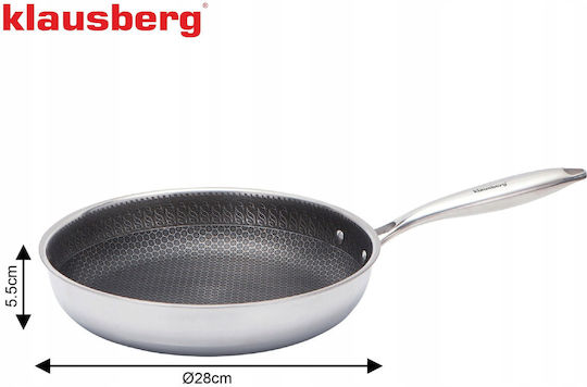 Klausberg Klausberg Stahlpfanne 28cm