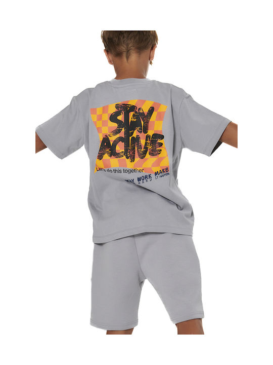 Sport Kinder Shorts Bermudas Grau