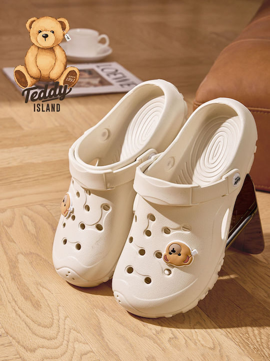 Women’s White Clogs Women’s White Clogs
