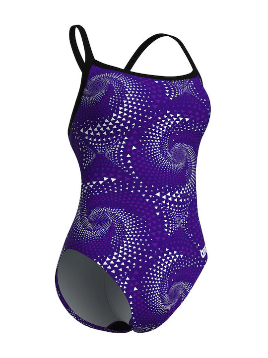 Challenge Back Αθλητικό Ολόσωμο Μαγιό Purple