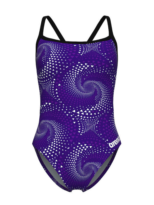 Challenge Back Αθλητικό Ολόσωμο Μαγιό Purple