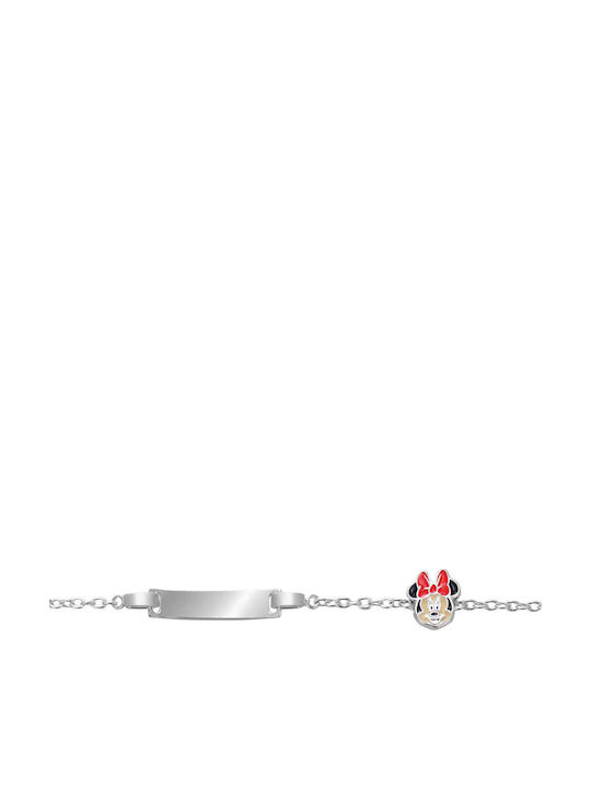 Disney Kids Bracelet Minnie Mouse Silver