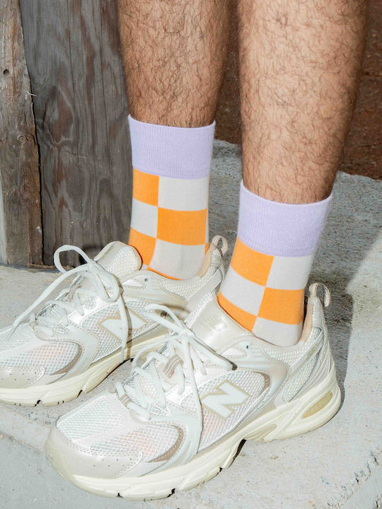 Eat My Socks Мъжки Оранжеви Чорапи