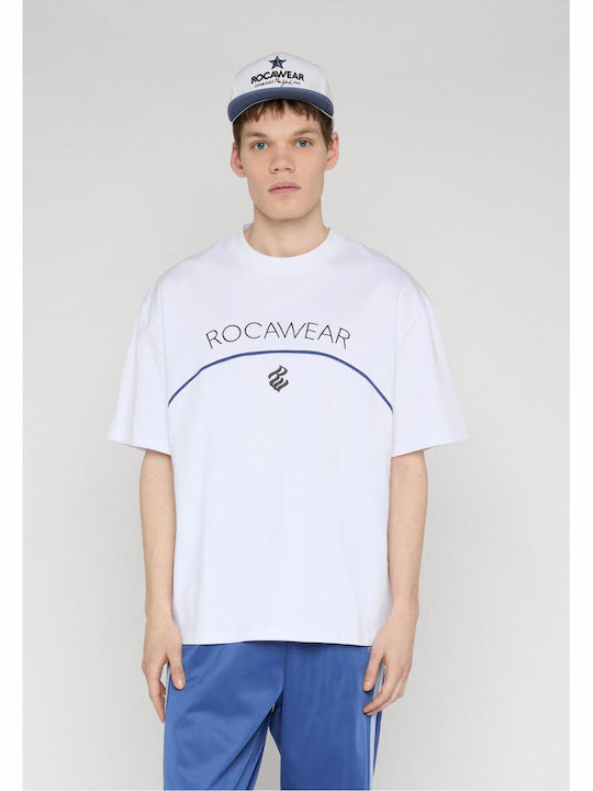 Rocawear Rocafella Șapcă Snapback Alb Strălucitor Bleumarin Adevărat Unu