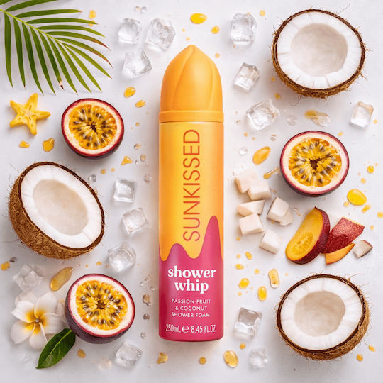 Sunkissed Cleansing Foam with Glycerin & Coconut Scent 250ml