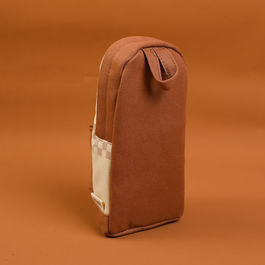 Σειρά Teddy Island Blessing Bag Κασετίνα Καφέ