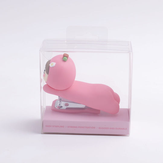 Yoyoso Heftgerät Apple Plush – 200 Büroklammern inklusive