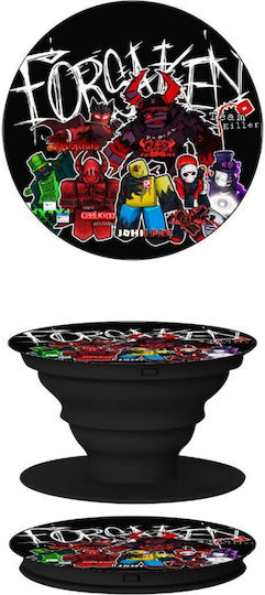 Roblox Forsaken Phone Holders Stand Μαύρο Βάση Στήριξης Κινητού Στο Χέρι