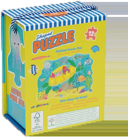 Kinderpuzzle 12 Teile Floss & Rock