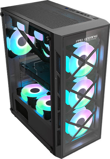 ProGaming Triple X Glacier Desktop PC (i5-14600KF/32GB DDR4/1TB SSD/GeForce RTX 3050/W11 Home)