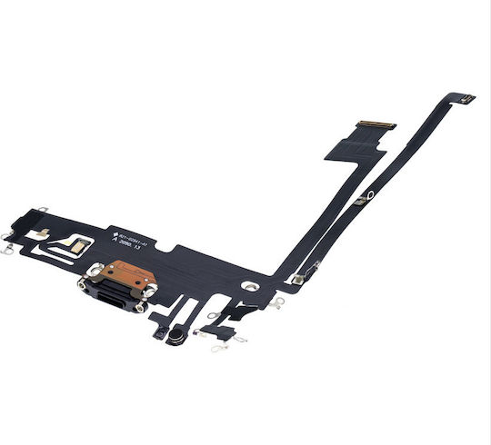 Handy Ersatzkabel Ladeanschluss Flexkabel iPhone 12 Pro Max Aftermarket Plus Graphit