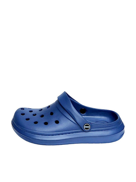 Cubanitas Women's Clogs Blue