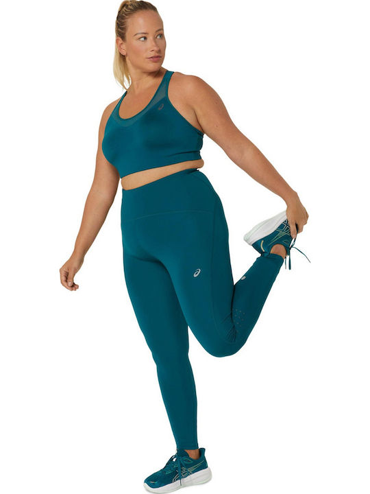 Laufen Frauen Lang Leggings Hochgeschnitten Grn