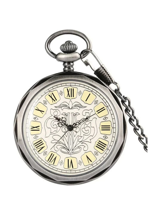 Gorben Ceas Bărbătesc 48mm de Buzunar cu Baterie Auriu