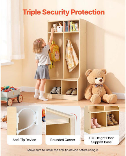 Vevor Vevor Kinder Spielzeugkiste aus Holz
