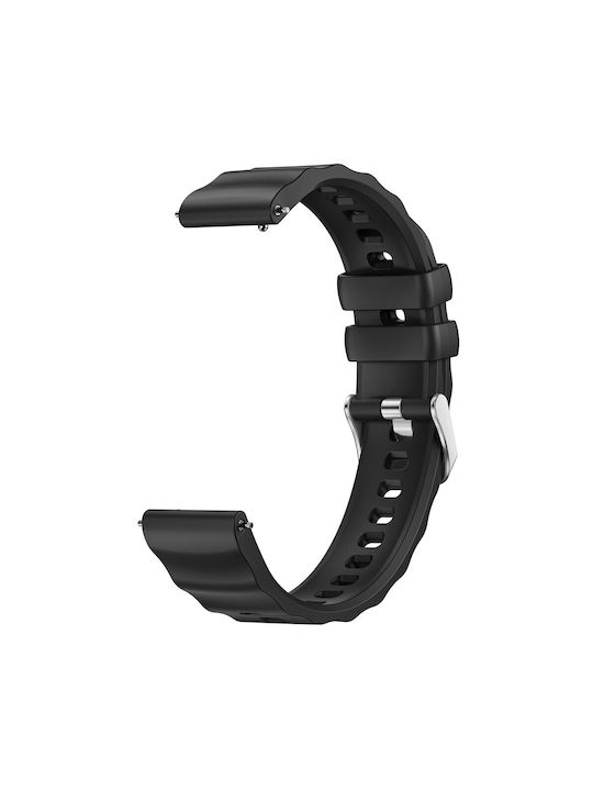 Silicone Strap Black (Huawei Watch GT 6 41mm)